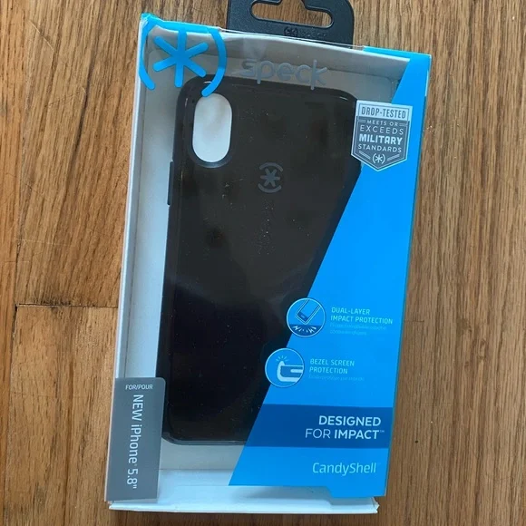 Speck iPhone Candy Shell Case (5.8” iPhone X) - Picture 1 of 4